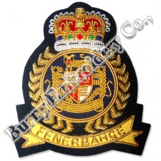 Turkish Bullion Blazer Hands Embroidery Badges